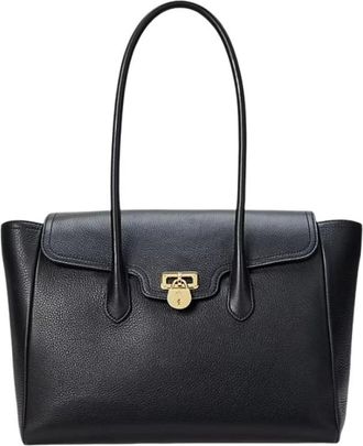 Ralph Lauren Tassen, Dames, Zwart, ONE Size, Leer, Lauren Ralph Lauren Tassen.. Zwart