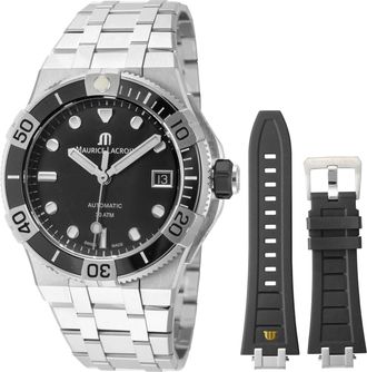 Maurice Lacroix Aikon Automatic Black Dial Mens Watch AI6057-SSL2F-330-A