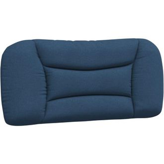 vidaXL Cabecero De Cama Acolchado Tela Azul 80 Cm Vidaxl