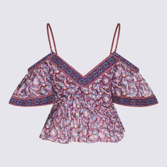 Isabel Marant Womens Top Ecru _co