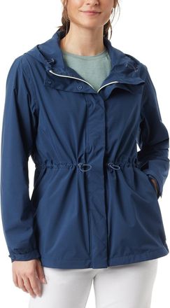 G.H. Bass & Co. Bass Outdoor Spring Anorak Jacket Womens Big Dipper Full Zip Hooded UPS745