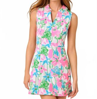 Lilly Pulitzer Twilla Skirted Romper In Resort White Viney Liney