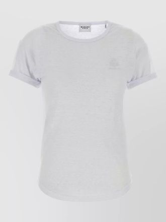 Isabel Marant koldia linen t shirt short sleeves