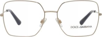 Dolce & Gabbana Demo Square Ladies Eyeglasses DG1323 02 54