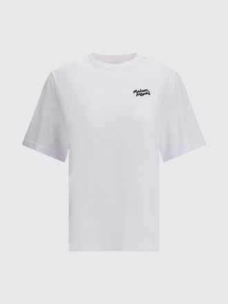 Maison Kitsun&eacute; T-shirt in cotone con logo Maison Kitsun&eacute;