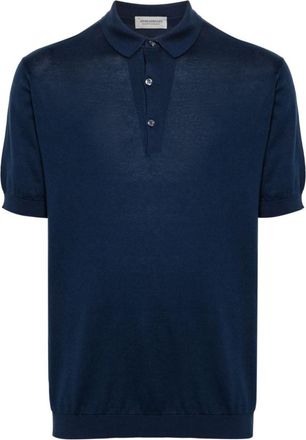 John Smedley Dark Blue Adrian polo