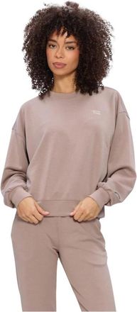 Mercer Amsterdam Scuba Crewneck W - Dames - Sweatshirts - Grijs - XS - Polyester - Hoodies & sweatvesten