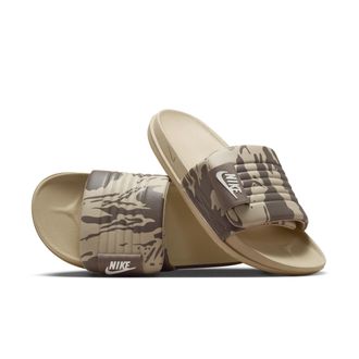 Nike Mens Offcourt Adjust Slides in Brown | HF1438-200
