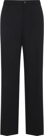 Balenciaga Wide Trousers, male, Black, L, Tuxedo Trousers