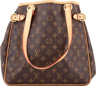 Louis Vuitton Batignolles Handbag Monogram Canvas Vertical tote bag - Bruin