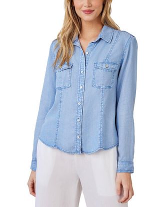 Bella Dahl Long Sleeve Seamed Shirt