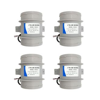 OEM Adecuado Para Ventiladores De Conductos De Ventilaci&oacute;n De Sentina Marinos De 4 Pulgadas, Ventiladores De Refrigeraci&oacute;n, Ventilaci&oacute;n De Cabina De 12 V,