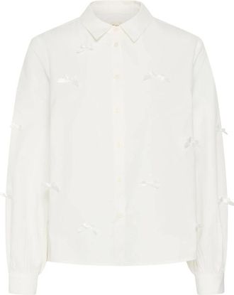 Cream CRKit Shirt - Dames - Overhemden - Wit - S - Katoen - Overhemden