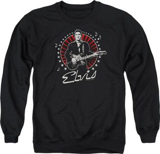 Gildan Elvis Presley Stars Adult Crewneck Sweatshirt
