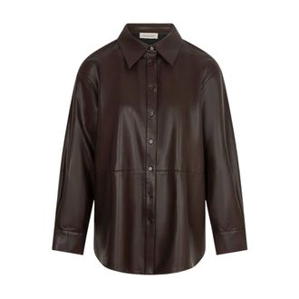 Amaya Amsterdam Cloud Blouse - Dames - Blouses & Shirts - Bruin - Maat: M Viscose