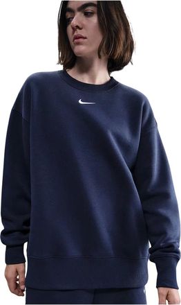 Nike Dames, Sport, Blauw, Maat: S Fleece