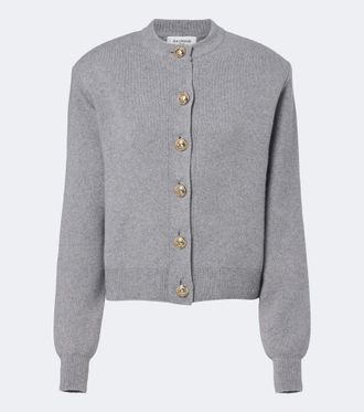 Balmain Cashmere and wool cardigan