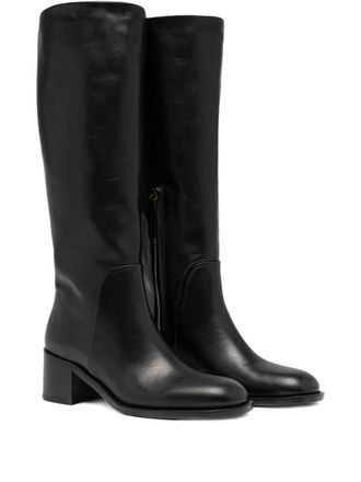 Buttero 60mm Bolgheri leather boots - Black