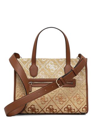 Guess Co Silvana tote bag - women - Straw/Polyurethane - OS - Neutrals