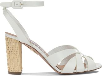 Aquazzura Copacabana 85 mm sandalen met hak