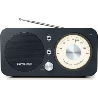 Muse Radio portatile analogica nera - m 095 bt Muse