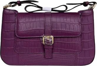 Generic tote handbag for women Exotic Genuine Crocodile Skin Womens Flap Purse Lady Underarm Bag Authentic Alligator Leather Female Single Shoulder Bag