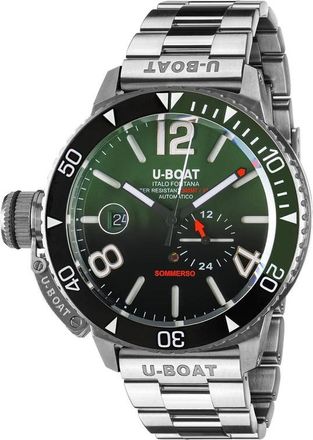 U-Boat Sommerso Automatic Green Dial Mens Watch 9520/MT