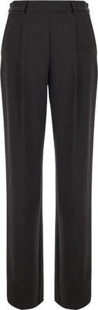 Twinset Broeken - Dames - Straight fit broeken - Zwart - S - Broeken