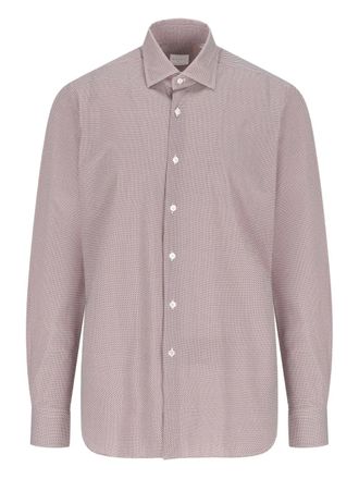 Xacus button-fastening shirt - men - Fabric - 41 - White