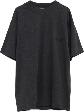 Fear of God T-shirt con logo ricamato - Nero