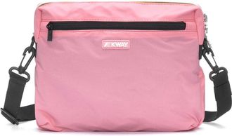 K-Way Moire Bag - Dames - Schoudertassen - Roze - ONE Size - Nylon - Tassen