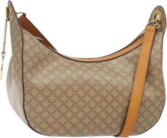 Celine Pre-owned Shoulder Bags, female, Beige, Size: ONE SIZE Pre-owned Plastic celine-bags