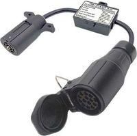 OEM Convertidor De Luz De Remolque De Enchufe Plano De 7 V&iacute;as A Enchufe Redondo De 13 Pines
