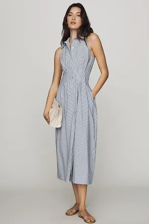 Exquise Tobie Sleeveless Shirtdress by Exquise