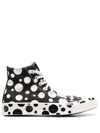 Converse Chuck Taylor sneakers met stippen - Zwart