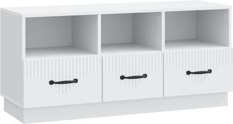 vidaXL Mueble De Tv Con Caj&oacute;n 102 X 34,5 X 47 Cm Madera De Ingenier&iacute;a Vidaxl
