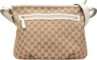 Gucci Pre-owned Shoulder Bags, female, Brown, Size: ONE SIZE Pre-owned Leather Shoulder Bag