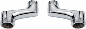 OEM Raccordo Angolare Per Doccia, Riduttore Angolare In Ottone, Braccio Girevole Regolabile, Raccordo Angolare A Parete, Connessione Svasata Da 1/2 A 3/4,