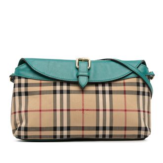 Burberry Overslagtas met Gesp Accent