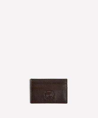 Ghurka Slim Card Case No. 204 in Vintage Walnut Leather at Nordstrom