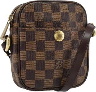 Louis Vuitton Pre-owned Cross Body Bags, female, Brown, Size: ONE SIZE Pre-owned Canvas Crossbody Bag