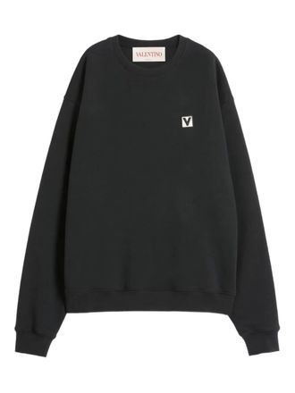 Valentino Garavani Chez-patch sweatshirt - men - Cotton - S - Black