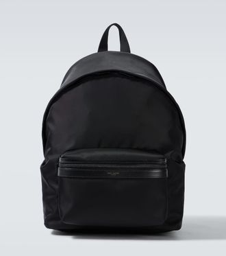 Saint Laurent Zaino City in canvas idrorepellente