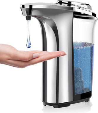 OEM Dispensador Autom&aacute;tico De Jab&oacute;n Sin Contacto, 420 Ml, Interfaz Usb, Jab&oacute;n En Espuma, Montaje En Pared, Ideal Para Ba&ntilde;os, Cocinas, Oficinas Y Hoteles -