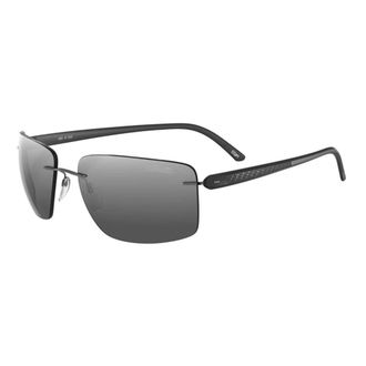 Silhouette Accessoires, Heren, Grijs, ONE Size, Carbon T1 8722 Zonnebril