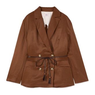 Oltre Donna, Giacche, Marrone, XL, new