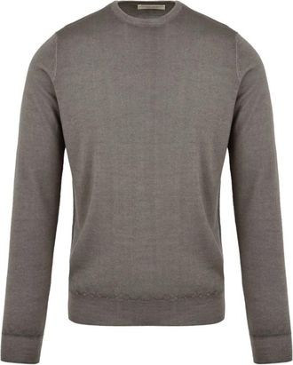 FILIPPO DE LAURENTIIS Gc 1Ml Rm 16Rv 080 - Heren - Sweatshirts - Grijs - L - Wol - Hoodies & sweatvesten