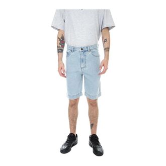 Karl Kani Bermuda Denim Jeans - Heren - Korte broeken - Blauw - Maat: XS Denim