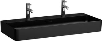 Laufen Lavabo Laufen Val, Bajo Encimera, 2 Agujeros Para Grifo, Sin