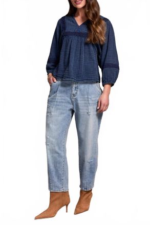 Tribal Audrey Barrel Jeans In Denim